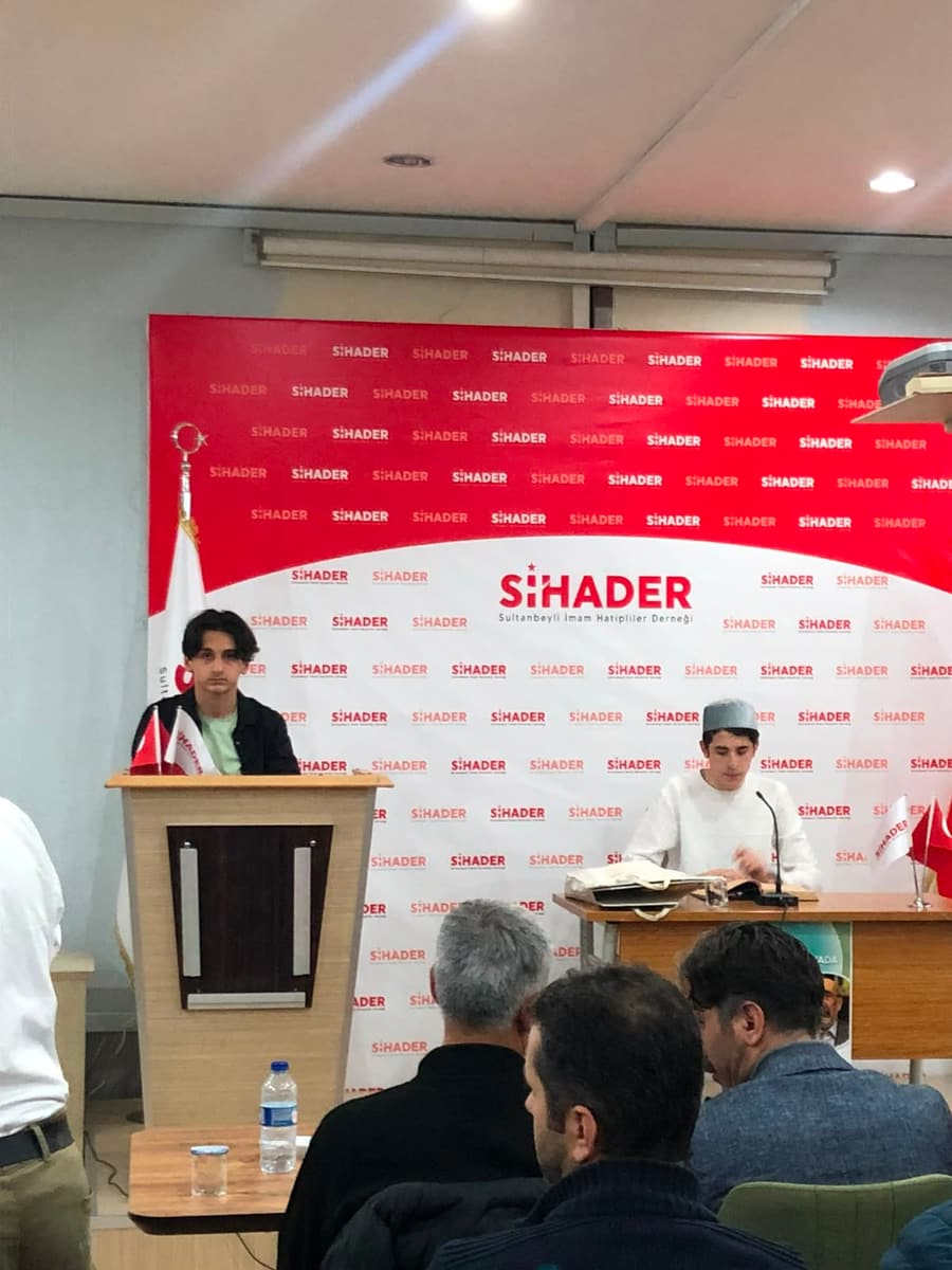 Öğrencimizin program sunumu